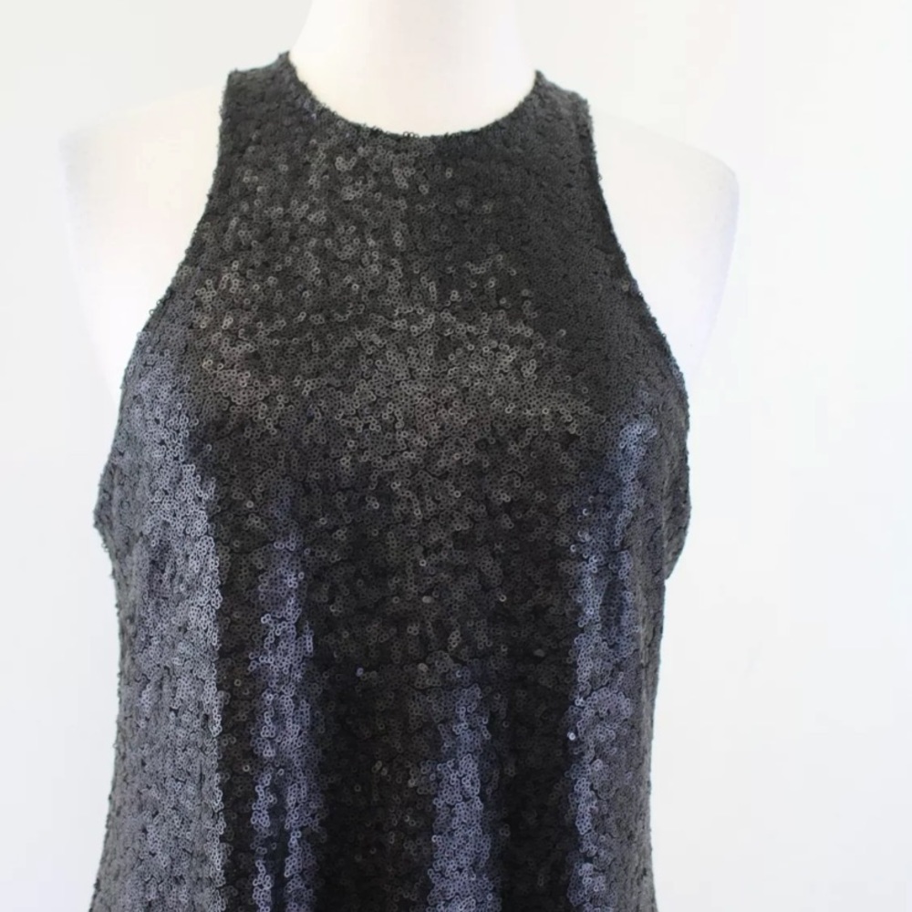 Free People Liquid Shine Shift Sequin Mini Dress - Picture 3 of 8